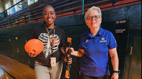 Youth Resources USA donation to Matthew Gilbert Middle School’s volleyball team